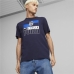 Unisex Krekls ar Īsām Piedurknēm Puma Italia FIGC Tumši zils