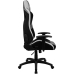 Gaming-stol Aerocool COUNT AeroSuede 180º Sort Grå