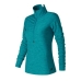 Sieviešu krekls ar garām piedurknēm New Balance WT71102 Zaļš (XS)