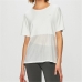 Kortarmet T-skjorte til Kvinner Calvin Klein Tank Hvit