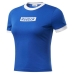Kortarmet T-skjorte til Kvinner Reebok Essentials Linear Logo Blå