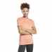 Kortærmet T-shirt til Kvinder Workout Ready  Reebok Supremium Pink