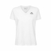 Kortærmet T-shirt til Kvinder Kappa Cabou Hvid