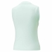 Women's Sleeveless T-shirt Puma Slim Logo Tank Aquamarine