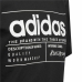 T-Shirt met Korte Mouwen voor kinderen Adidas Brilliant Basics Zwart