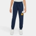 Spodnie dresowe dla dzieci Nike Sportswear Club Fleece Niebieski Ciemnoniebieski