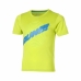 Kurzarm-T-Shirt für Kinder Asics Run Zitronengrün
