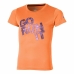 Child's Short Sleeve T-Shirt Asics Go Run It Orange