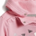 Tepláková súprava pre bábätká Adidas Badge of Sport Ružová Sivá