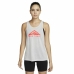 T-Shirt de Alças Mulher Nike Trail  Dri-FIT Cinzento Branco