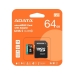 Micro-SD kort Adata AUSDX64GUI3V30SA2 64 GB