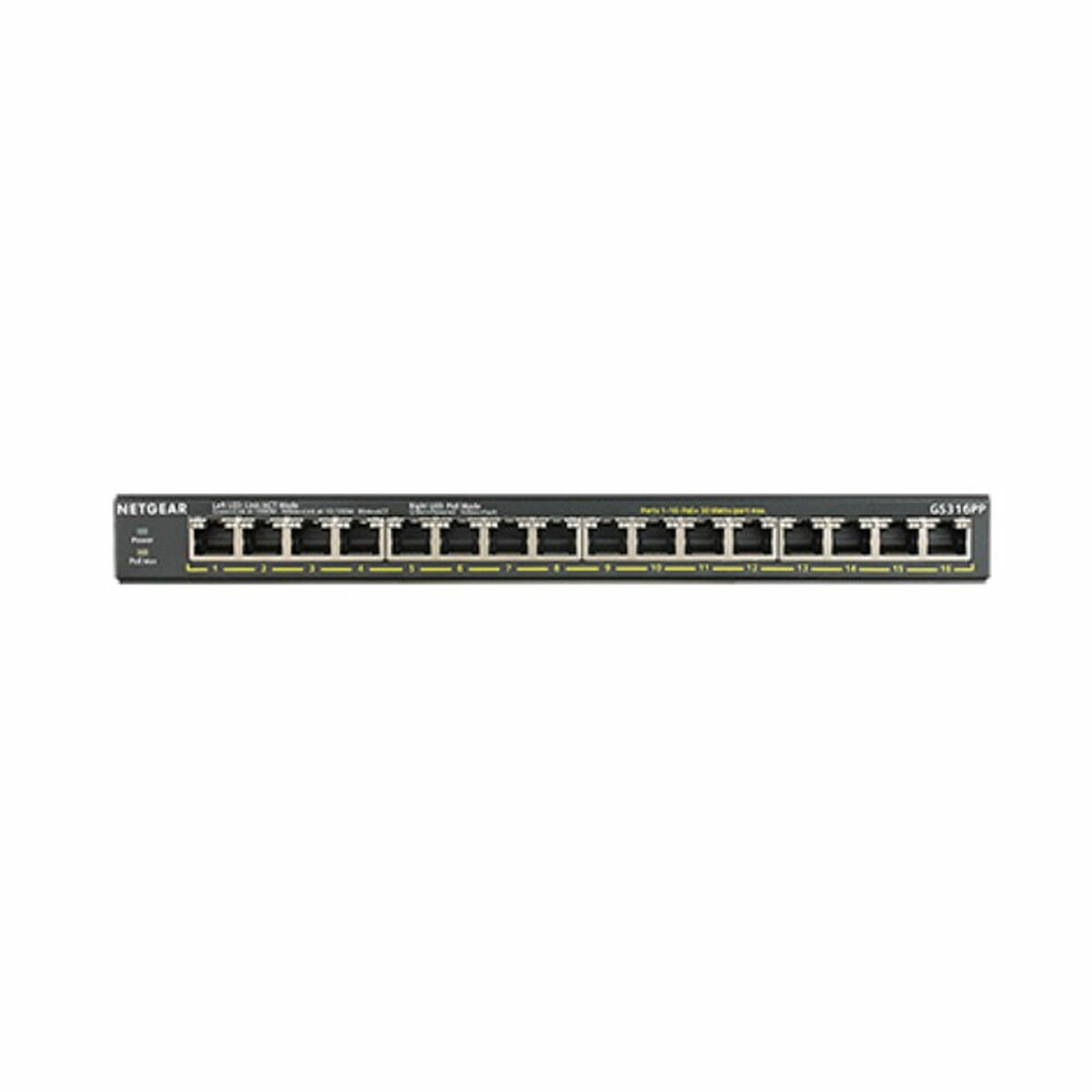 Komutatorius Netgear GS316PP-100EUS