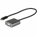 Cablu USB C la VGA Startech CDP2VGAEC Negru