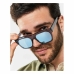 Солнечные очки унисекс Narciso Hawkers Синий хром