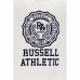 Men’s Sweatshirt without Hood Russell Athletic Ath Rose White