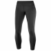 Dámske športový elastické nohavice Salomon Agile Long Tight Čierna