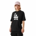 Camisola de Manga Curta Mulher New Era  Essentials LA Dodgers 