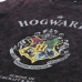 Kortarmet T-skjorte til Kvinner Harry Potter Grå Mørke Grå