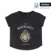 T-shirt med kortärm Dam Harry Potter Grå Mörkgrå