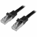 Kabel Sieciowy Sztywny UTP Kategoria 6 Startech N6SPAT2MBK           (2 m)