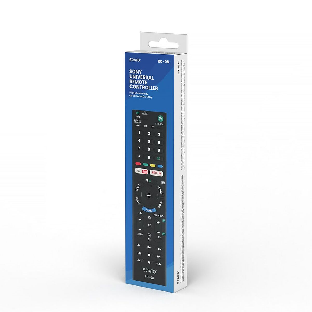 Mando a Distancia Universal Savio RC-08