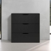 Chest of drawers Trelleborg Black 78 x 40  x 80 cm