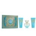 Women's Perfume Set Versace EDT Dylan Turquoise 3 Pieces
