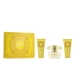 Women's Perfume Set Versace EDT Yellow Diamond 3 Pieces