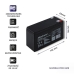 Battery for Uninterruptible Power Supply System UPS Qoltec 53031 9 Ah 12 V