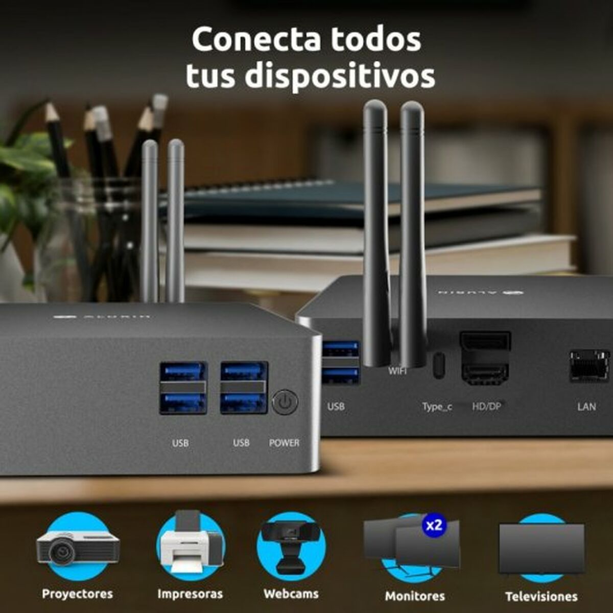 Mini-PC Alurin Intel Celeron N4500