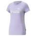 Women’s Short Sleeve T-Shirt Puma Ess+ Nova Shine  Lavendar Lady