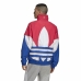 Мужская спортивная куртка Adidas Originals Trefoil Синий Красный Светло Pозовый