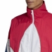 Veste de Sport pour Homme Adidas Originals Trefoil Bleu Rouge Rose clair