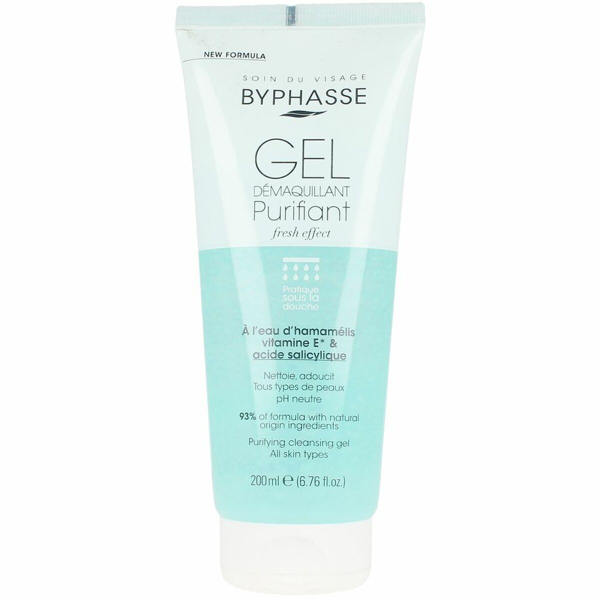 Facial Make Up Remover Gel Byphasse 200 ml Purifying