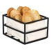 Duonos krepšelis Viejo Valle Juodas Krepšelis 100 % medvilnė (12 x 10 x 7 cm)