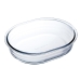 Kalup za torte Ô Cuisine Ocuisine Vidrio Prozorno Steklo Ovalno 19 x 14 x 4 cm 6 kosov