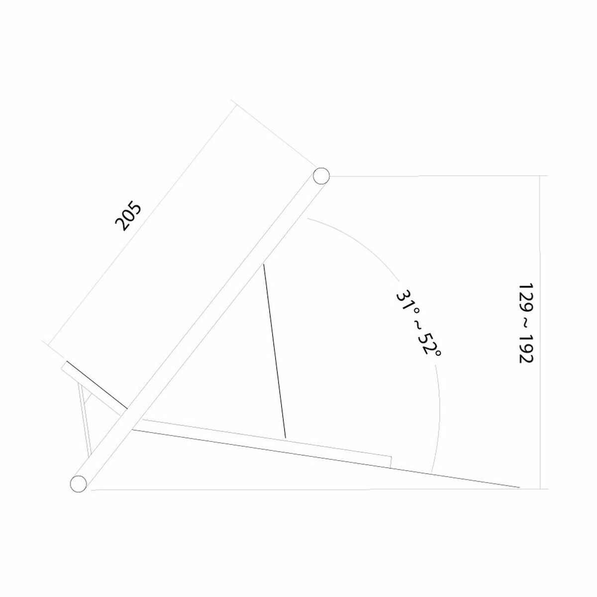 Notebookstativ Neomounts NSLS100             