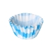Muffin Sütőforma Algon Kék Csíkok Eldobható (30 egység)
