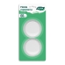 Moldes para Magdalenas Algon Blanco Desechables 5 x 3,2 cm 60 unidades