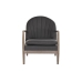 Fotelj DKD Home Decor Temno siva Jelka Plastika 68 x 69 x 89 cm 67 x 70 x 89 cm