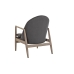 Fotelj DKD Home Decor Temno siva Jelka Plastika 68 x 69 x 89 cm 67 x 70 x 89 cm