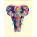 Картини за Оцветяване Ravensburger CreArt Large Elephant 24 x 30 cm