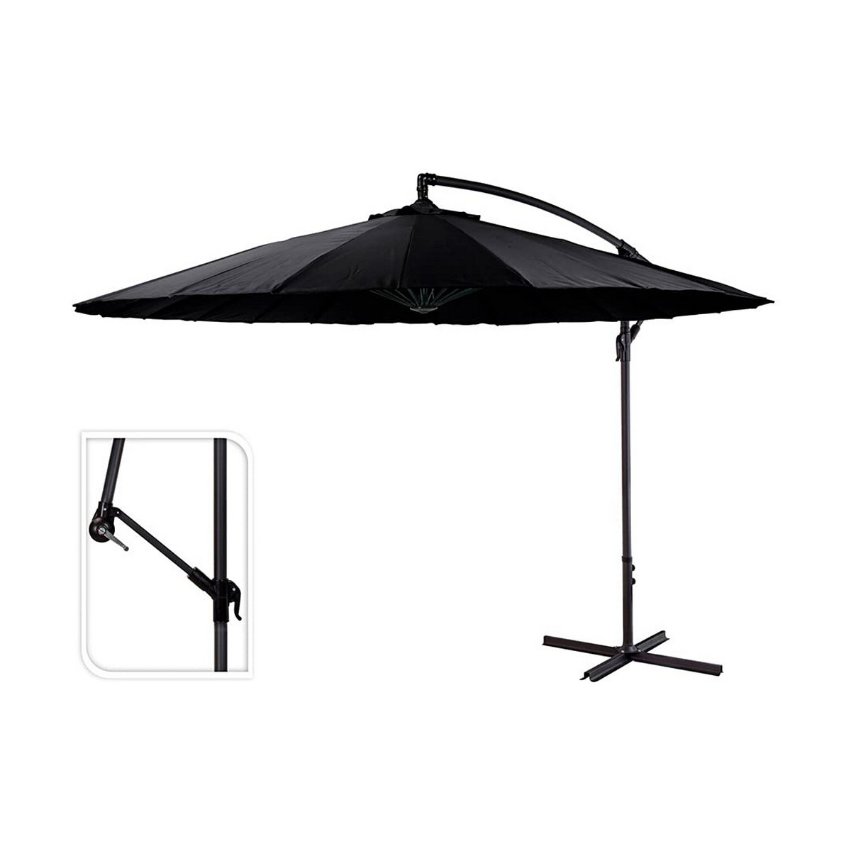 Parasol Ambiance Musta