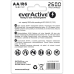 Oppladbare Batterier EverActive EVHRL6-2600 2500 mAh 1,2 V