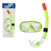 Snorkel beskyttelsesbriller og rør Gul Multifarvet