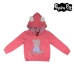 Sweatshirt med hætte til piger Peppa Pig 74230 Pink