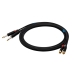 Kabel Audio Jack till RCA Sound station quality (SSQ) SS-1429 Svart 3 m