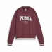 Moteriškas džemperis be gobtuvo Puma Squad Crew Fl Tamsiai raudona