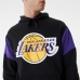 Unisex Sporta Krekls ar Kapuci New Era NBA Colour Insert LA Lakers Melns