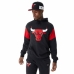 Unisex Sweater mit Kapuze New Era NBA Colour Insert Chicago Bulls Schwarz